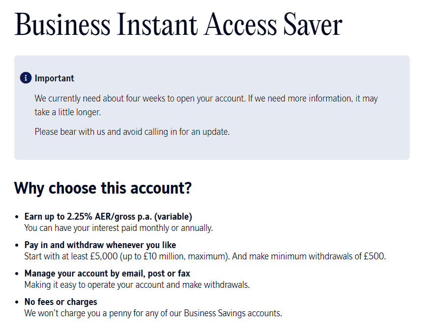 Nationwide Account Types